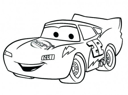 Of Lightning Mcqueen - Coloring Pages for Kids and for Adults