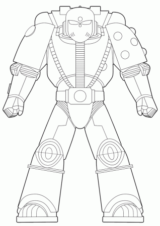 Imperial Armor Online Coloring Template ...