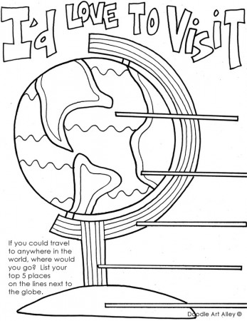 End of the Year Coloring Pages & Printables - Classroom Doodles