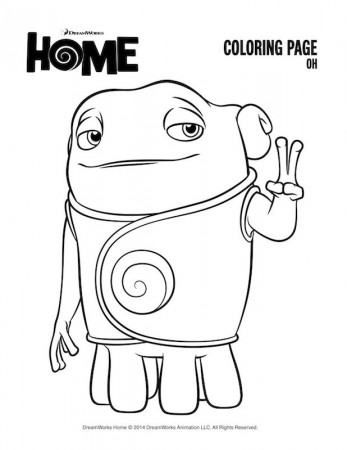 DreamWorks Home Printables + a Giveaway! - Rockin Mama™ | Coloring books, Coloring  pages, Disney coloring pages