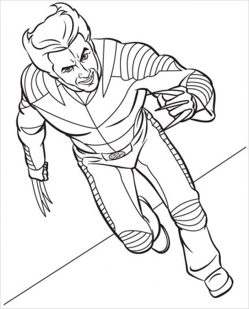 Superhero Coloring Pages - Coloring Pages | Free & Premium Templates