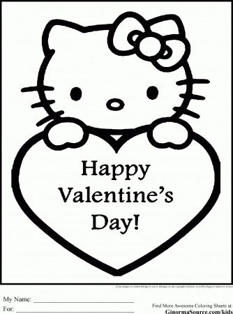 Valentine Coloring Pages Coloring Pages For Kids Coloring Pages ...