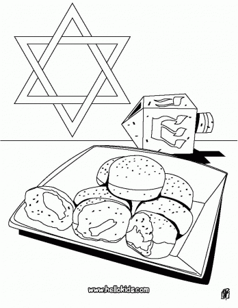 18 Free Pictures for: Hanukkah Coloring Pages Printable. Temoon.us