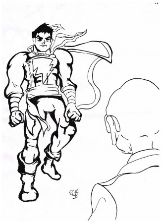 Shazam Coloring Pages - Coloring Pages Kids 2019