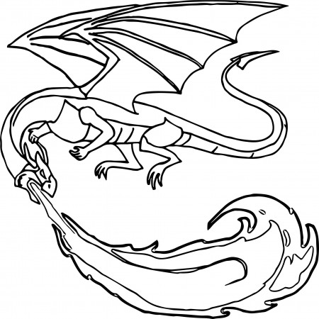 Coloring Pages : Awesome Dragon Fire Coloring Sheet Goku. Dragon ...