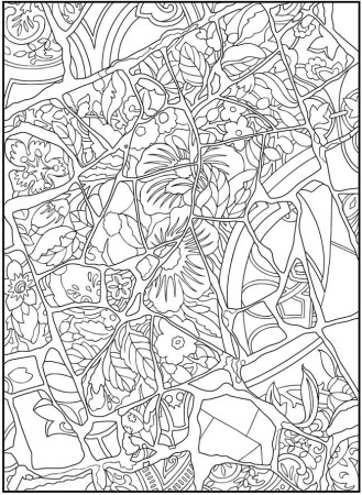 12 Pics of Mosaic Animal Coloring Pages - Mosaic Coloring Pages ...