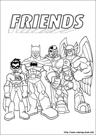 The Most Amazing along with Lovely Dc Comics Coloring Pages ...