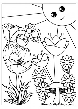 Garden Coloring Pages (Updated 2023)