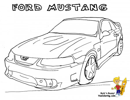 Ford Gt Coloring Pages - Coloring Pages Kids 2019