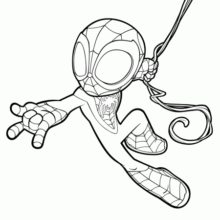 Miles Morales Coloring Pages - Coloring Pages For Kids And Adults
