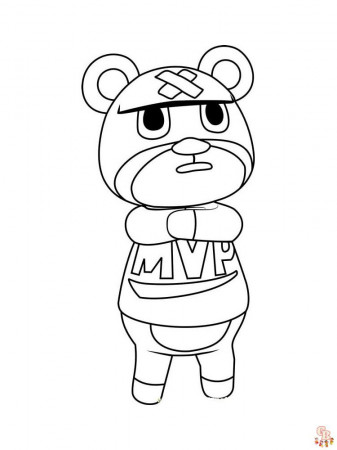 Animal Crossing Coloring Pages - Free Printables on GBcoloring