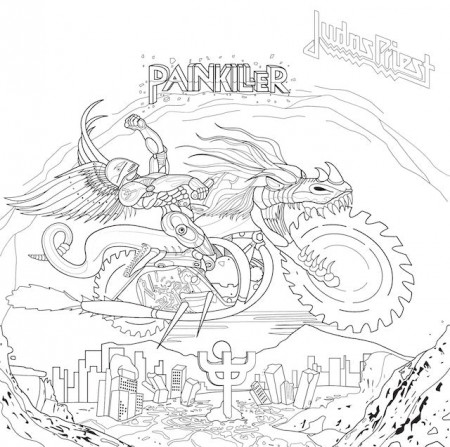 THE OFFICIAL JUDAS PRIEST COLORING BOOK – FairyPuzzled