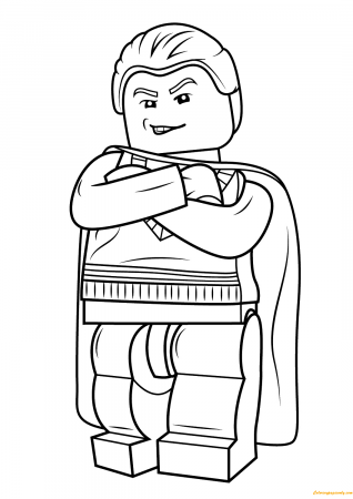 Lego Harry Potter Draco Malfoy Coloring Pages - Lego Coloring Pages - Coloring  Pages For Kids And Adults