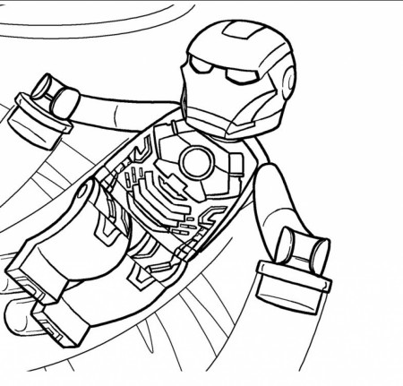 Lego Super Heroes Coloring Pages - ClipArt Best