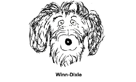 Coloring Pages of winn dixie dog