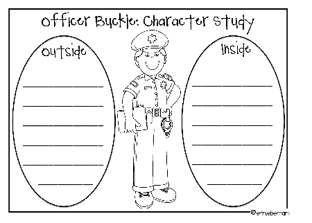 Officer Buckle And Gloria Coloring Page