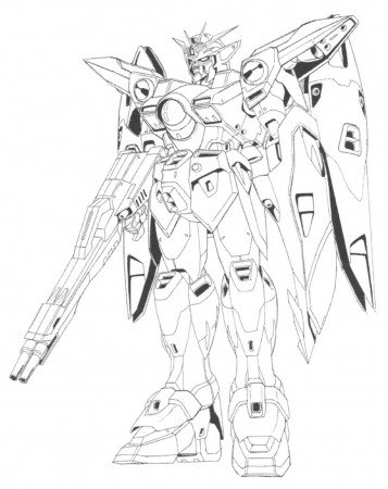 Gundam Coloring Pages - Coloring Pages Kids