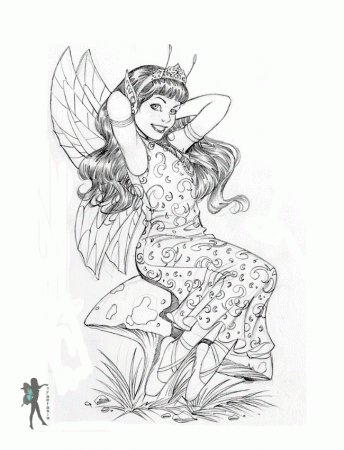 Amy Brown Coloring Pages Printable - Coloring Pages For All Ages