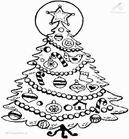 Christmas Tree Coloring Pages - Picture 11 – Christmas Tree 