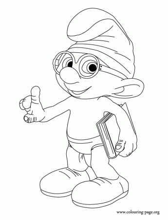 smurfs movie Colouring Pages