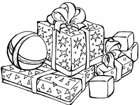 Download Presents For Christmas Coloring Pages Printable Or Print 