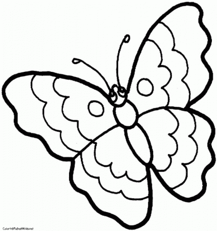 Butterfly Coloring Pages | Coloring Pages For Kids