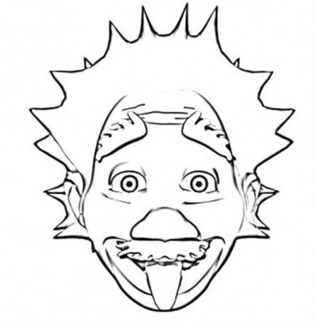 Albert Einstein Coloring For Kids - Kids Colouring Pages
