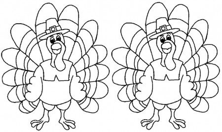 Turkey Coloring Page - Coloring For KidsColoring For Kids