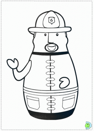 Higglytown Heroes coloring page