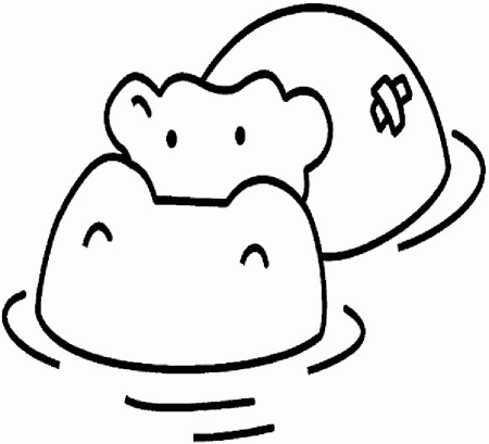Hippo Coloring Pages 15 | Free Printable Coloring Pages 