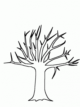Simple Black And White Tree Drawing | Clipart Panda - Free Clipart 