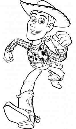 Toy Story Coloring Page Woody Coloring Pages Printable Coloring 