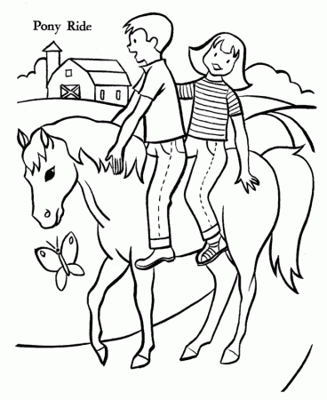 breyer Colouring Pages
