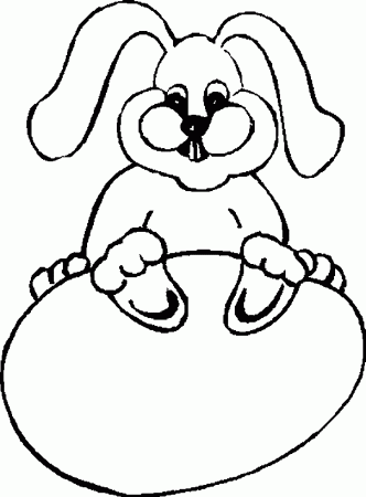 Free Printable Easter Bunny Colouring Pages | Coloring - Part 4