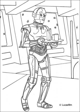 STAR WARS coloring pages - C-