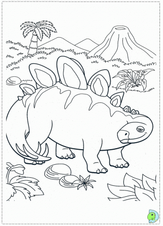 Dinosaur Train coloring page