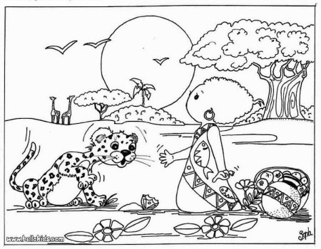 9 Pics of African Animals Coloring Pages Lions - Lion Animal ...