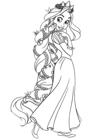 Disney princess coloring pages to print. Free Disney Princess coloring pages .