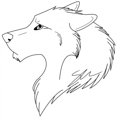 Beautiful Wolf Girl Coloring Pages - Coloring Pages For All Ages