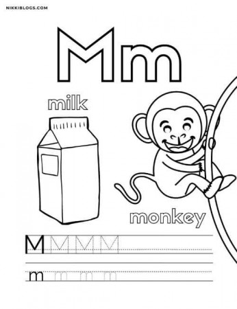 52 FREE Printable Alphabet Coloring Pages for Toddlers