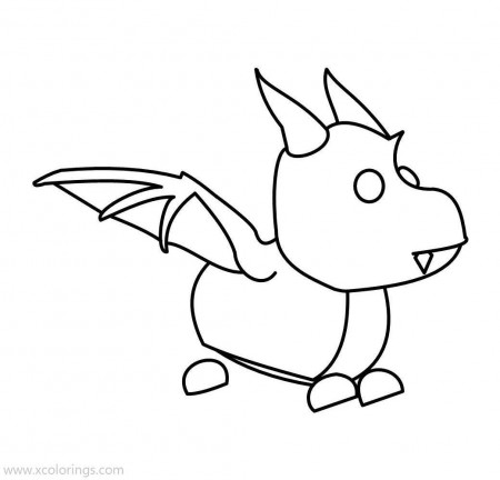 Adopt Me Coloring Pages Dragon. | Pets drawing, Avengers coloring pages,  Avengers coloring