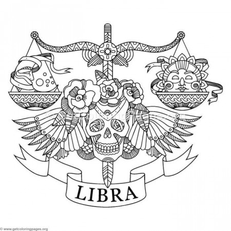 Free Instant Download Zentangle Libra Horoscope Sign Coloring Pages # coloring #coloringbook #colo… | Libra zodiac tattoos, Scale tattoo, Virgo  constellation tattoo