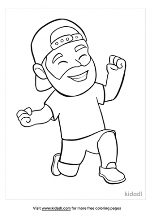 Dude Perfect Coloring Pages | Free People Coloring Pages | Kidadl