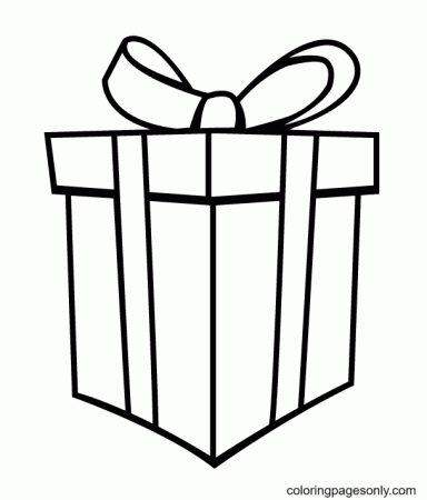 Presents Xmas Gifts Coloring Pages - Christmas Gifts Coloring Pages - Coloring  Pages For Kids And Adults