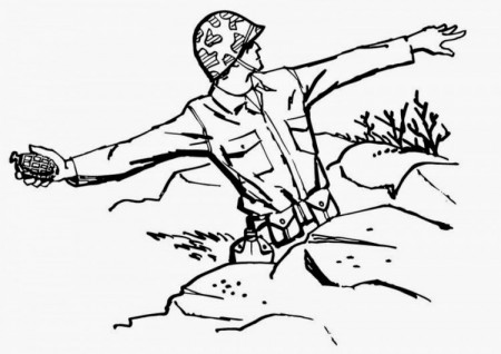 The Holiday Site: Coloring Pages of Military Figures Free and Downloadable