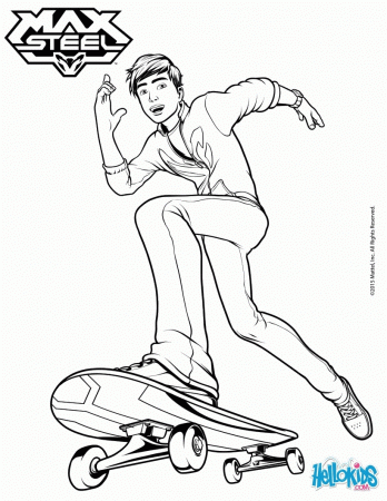 Skateboarding Coloring Pictures - Coloring Pages for Kids and for ...
