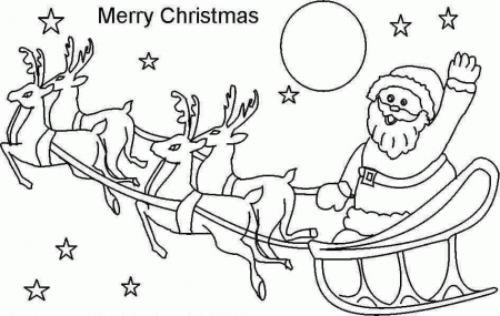 Printable Santa Coloring Pages (16 Pictures) - Colorine.net | 24675