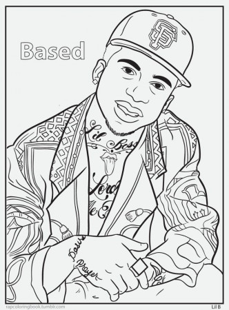 7 Delightful Pages From A Rap Coloring Book