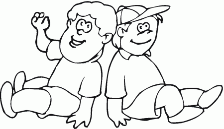 Happy Friendship Day Coloring Pages for Kindergarten - Get Quotes ...