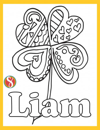 5 Free Liam Coloring Pages — Stevie Doodles